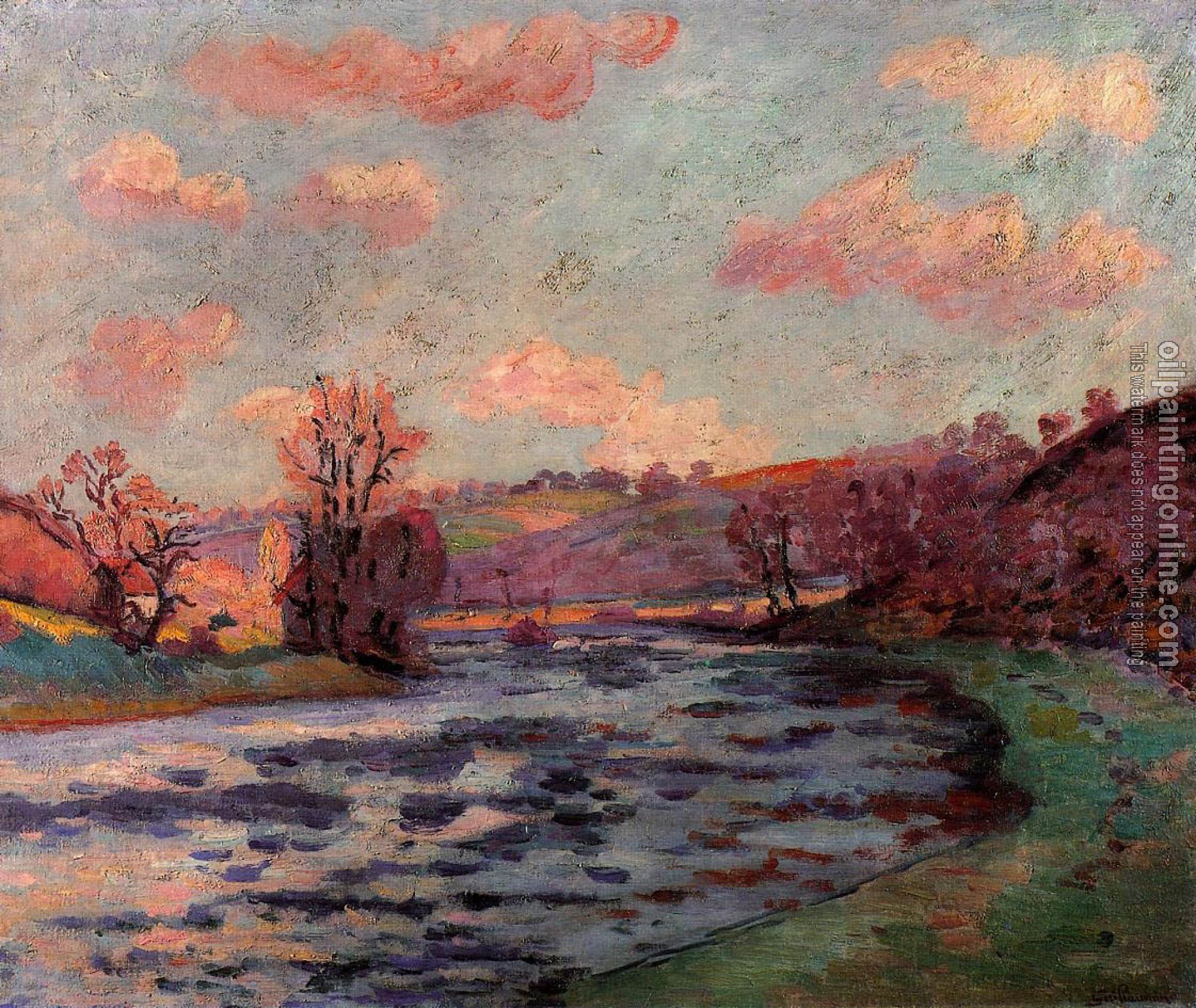 Guillaumin, Armand - The Banks of the Creuse River